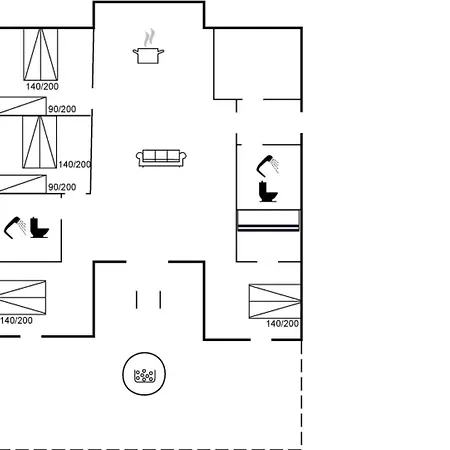 Semesterbostad Nissine - 300m From The Sea By Interhome Odder